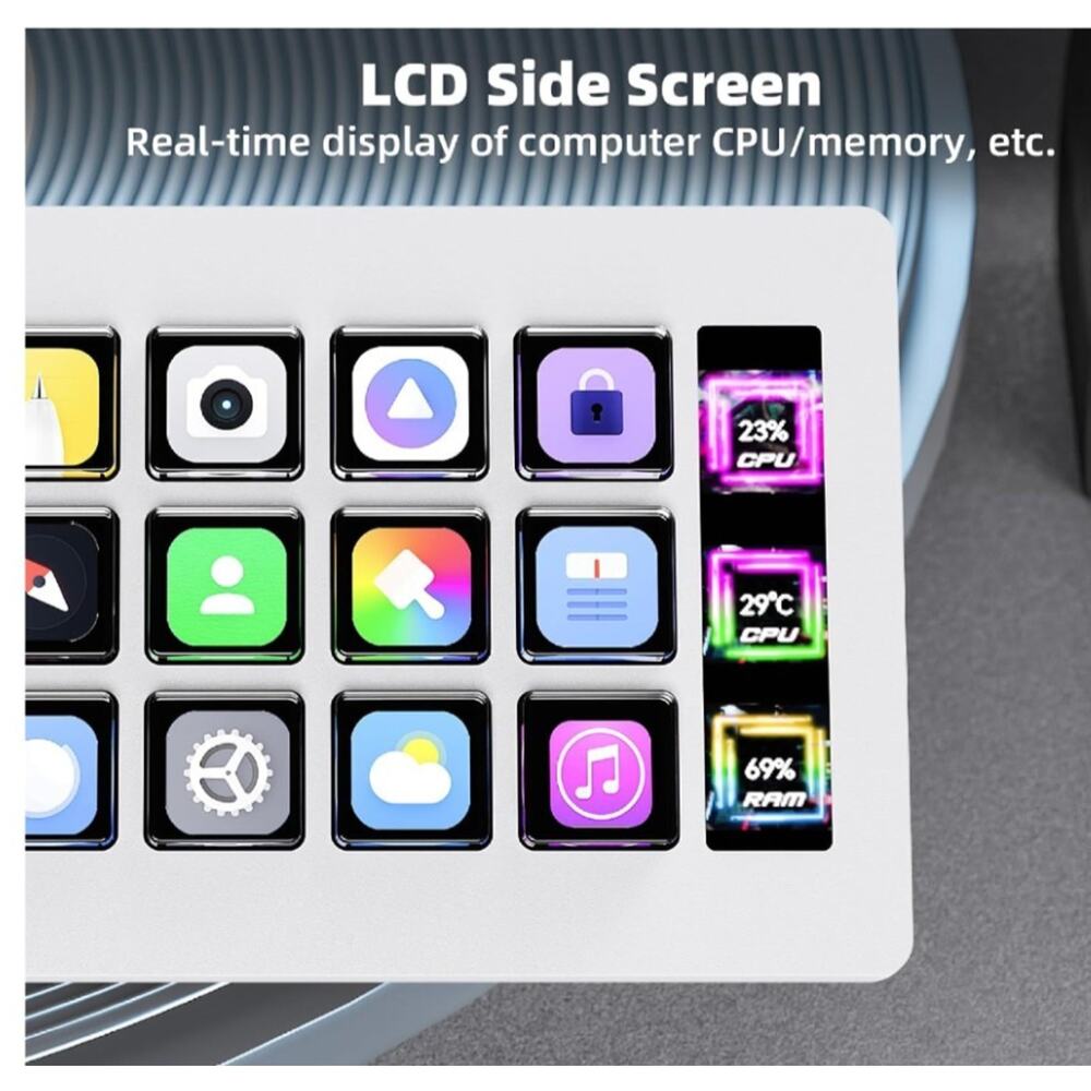 TMICE Stream Controller - Live Production Controller with 15 Customizable LCD Ke - Picture 7 of 7